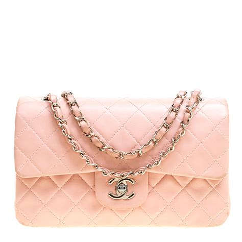 chanel blush pink bag|pink Chanel bag vintage.